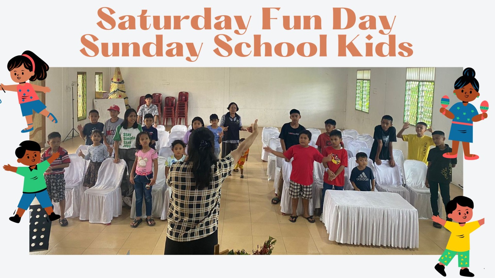 I Can With Jesus : Saturday Funday Sunday School Kids Missional